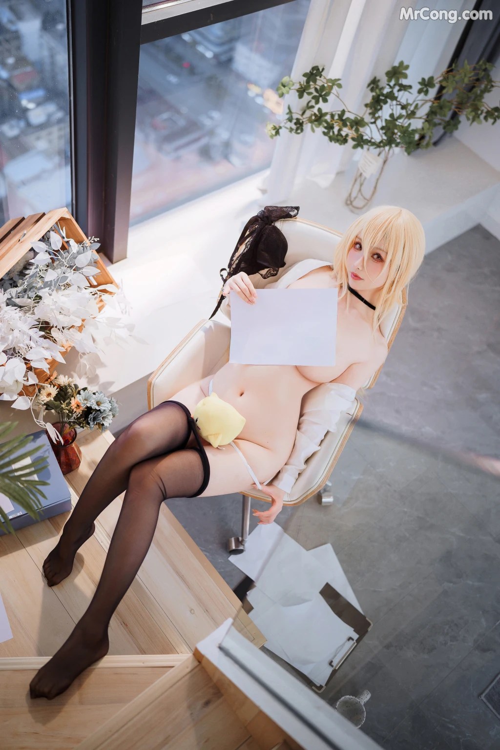 Coser@rioko凉凉子 Vol.113_ 碧蓝航线 冤仇 办公室的意外 [35P]