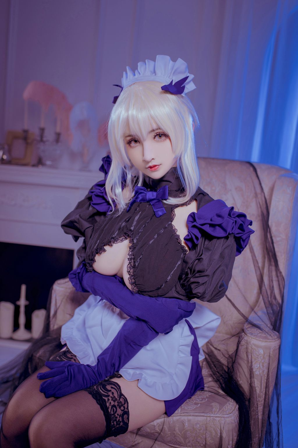 Coser@rioko凉凉子 Vol.022_ 黑枪呆女仆 [26P]