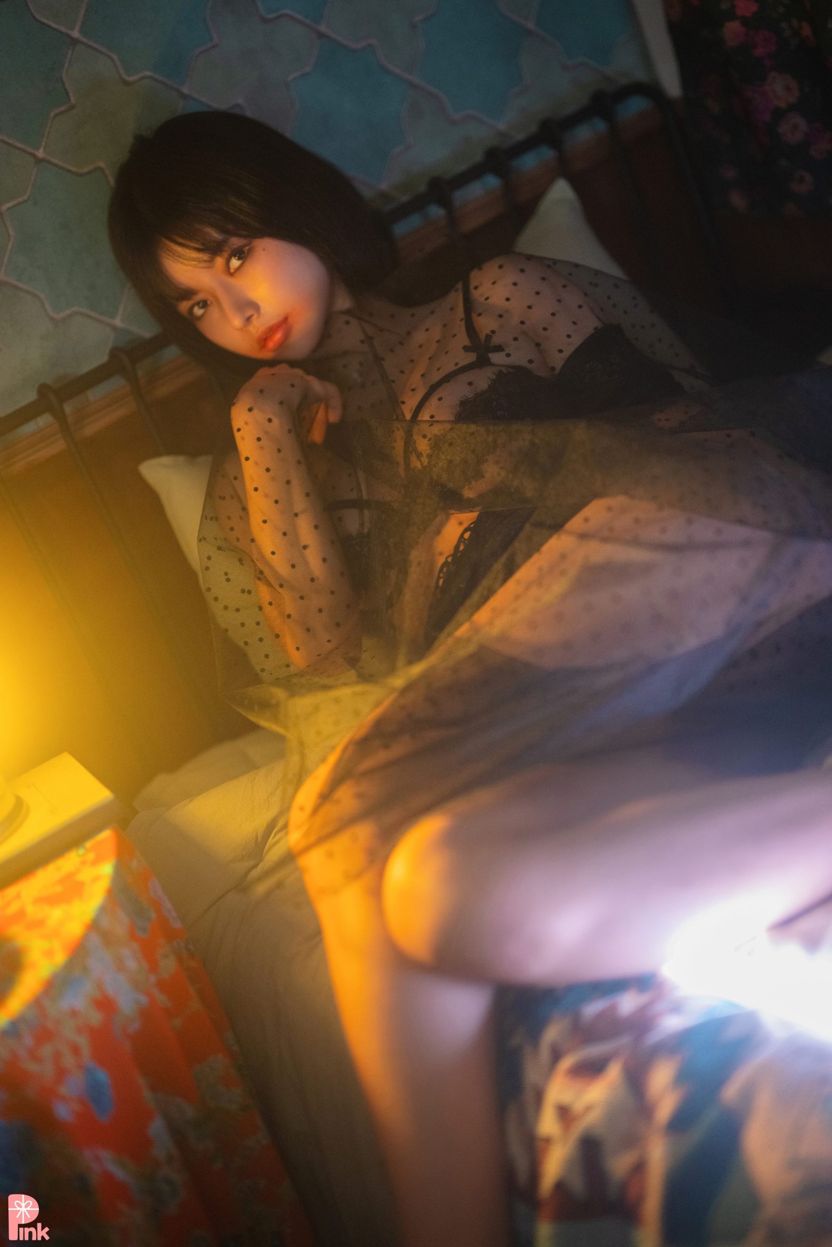 [PINK RIBBON] Uuuha - Black [59P]