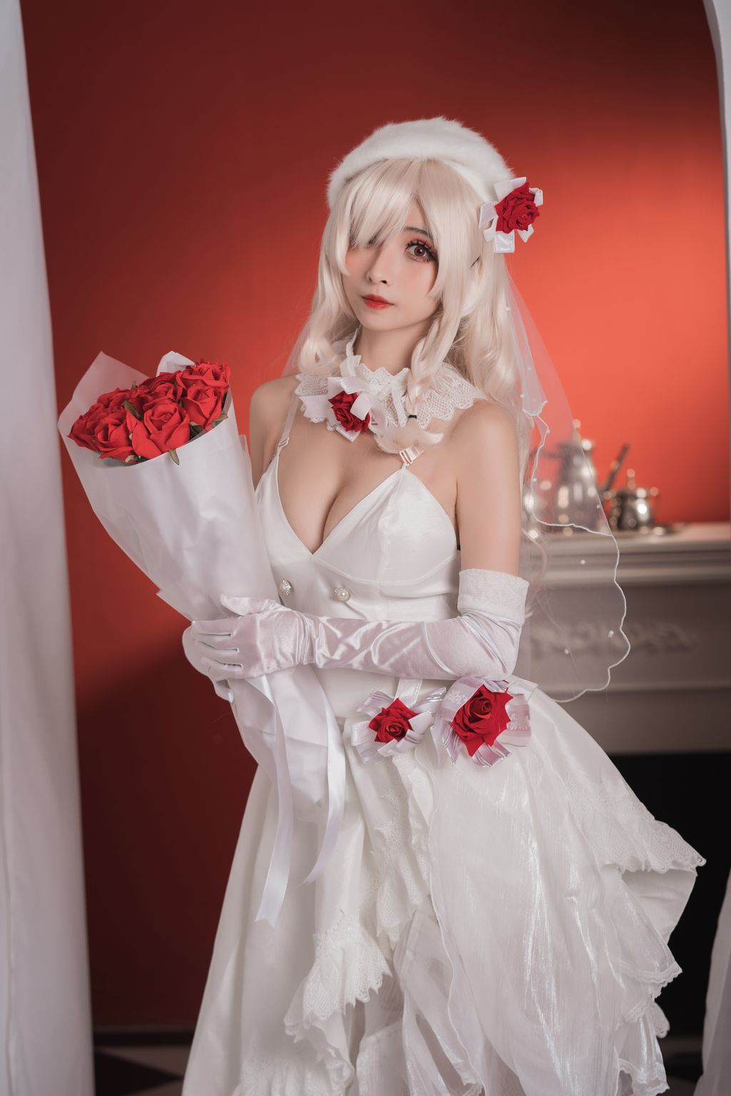 Coser@rioko凉凉子 Vol.001_ G36c花嫁 [25P]