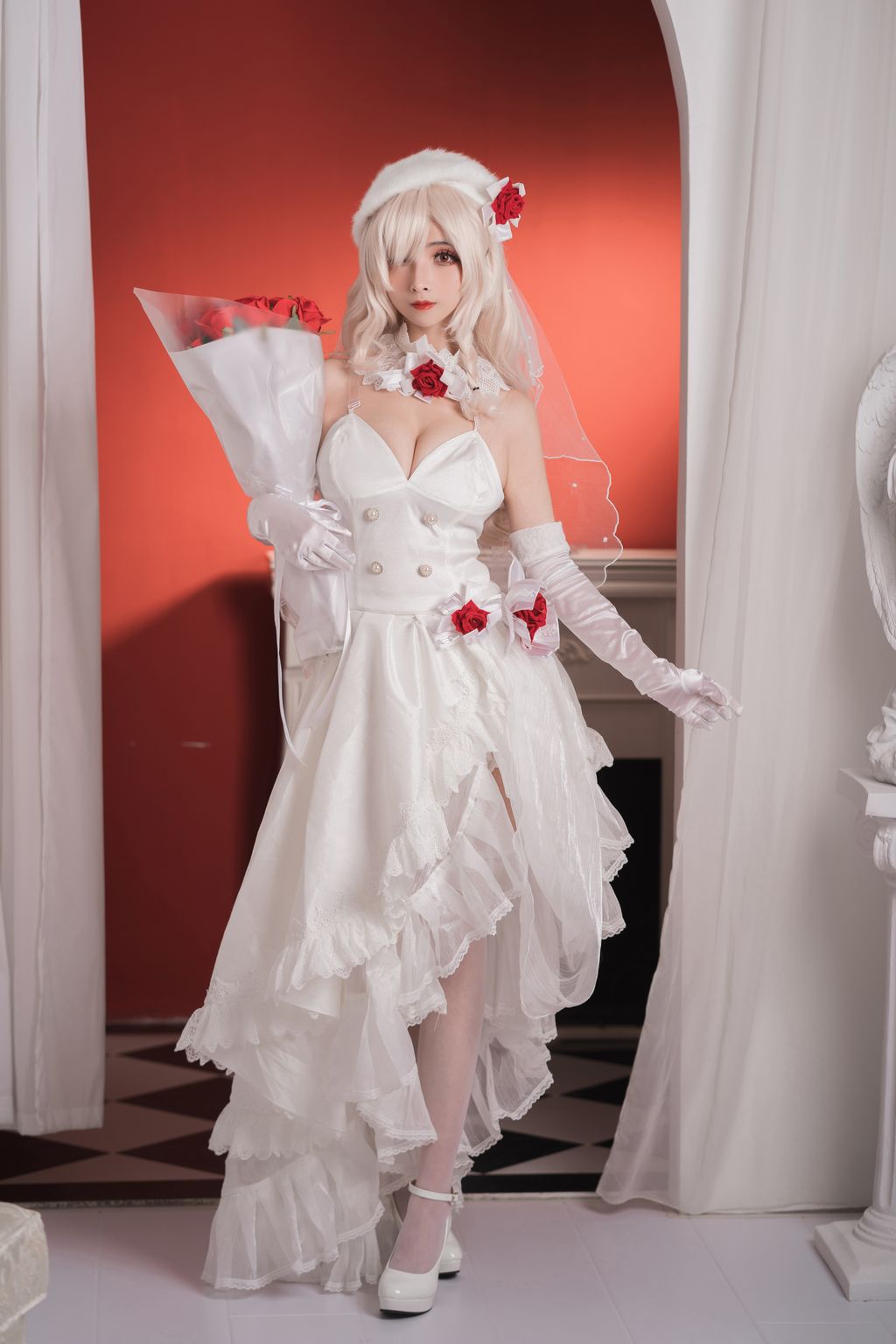 Coser@rioko凉凉子 Vol.001_ G36c花嫁 [25P]