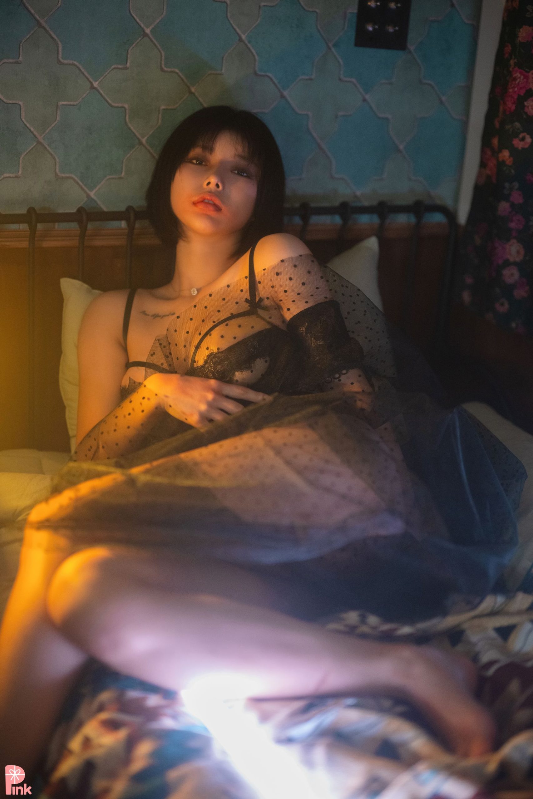 [PINK RIBBON] Uuuha - Black [59P]
