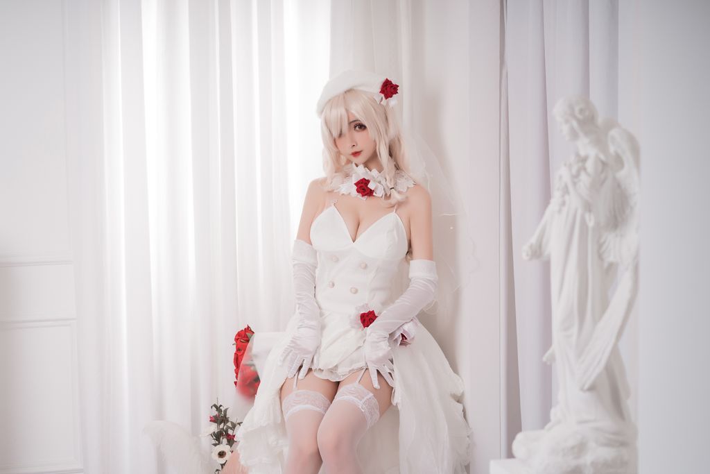 Coser@rioko凉凉子 Vol.001_ G36c花嫁 [25P]