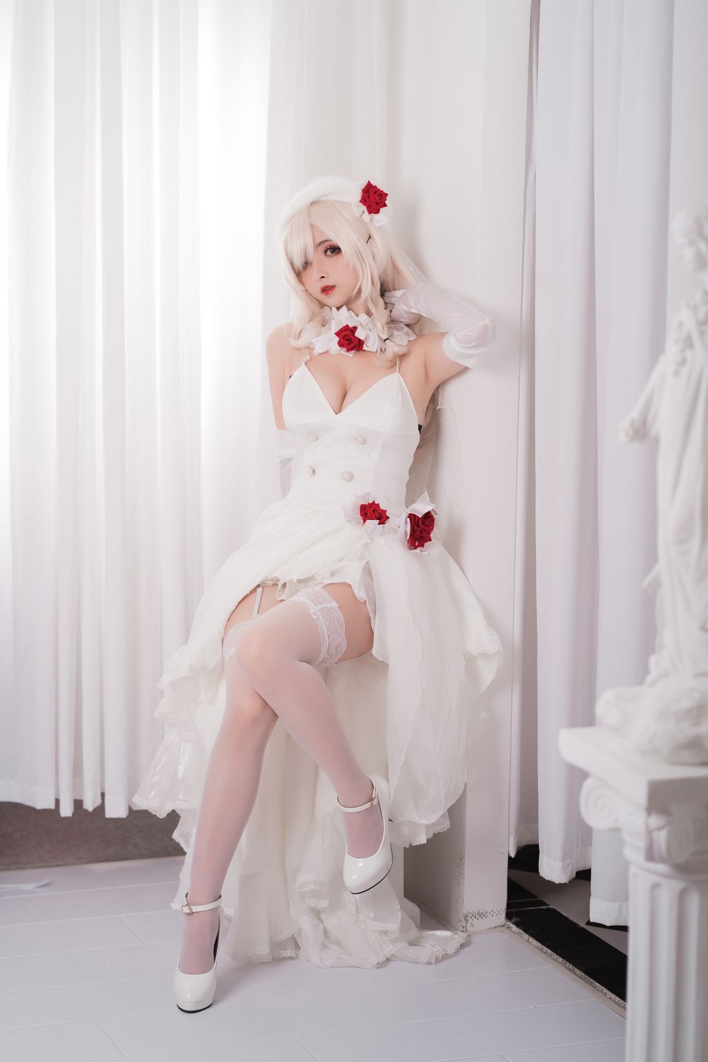 Coser@rioko凉凉子 Vol.001_ G36c花嫁 [25P]