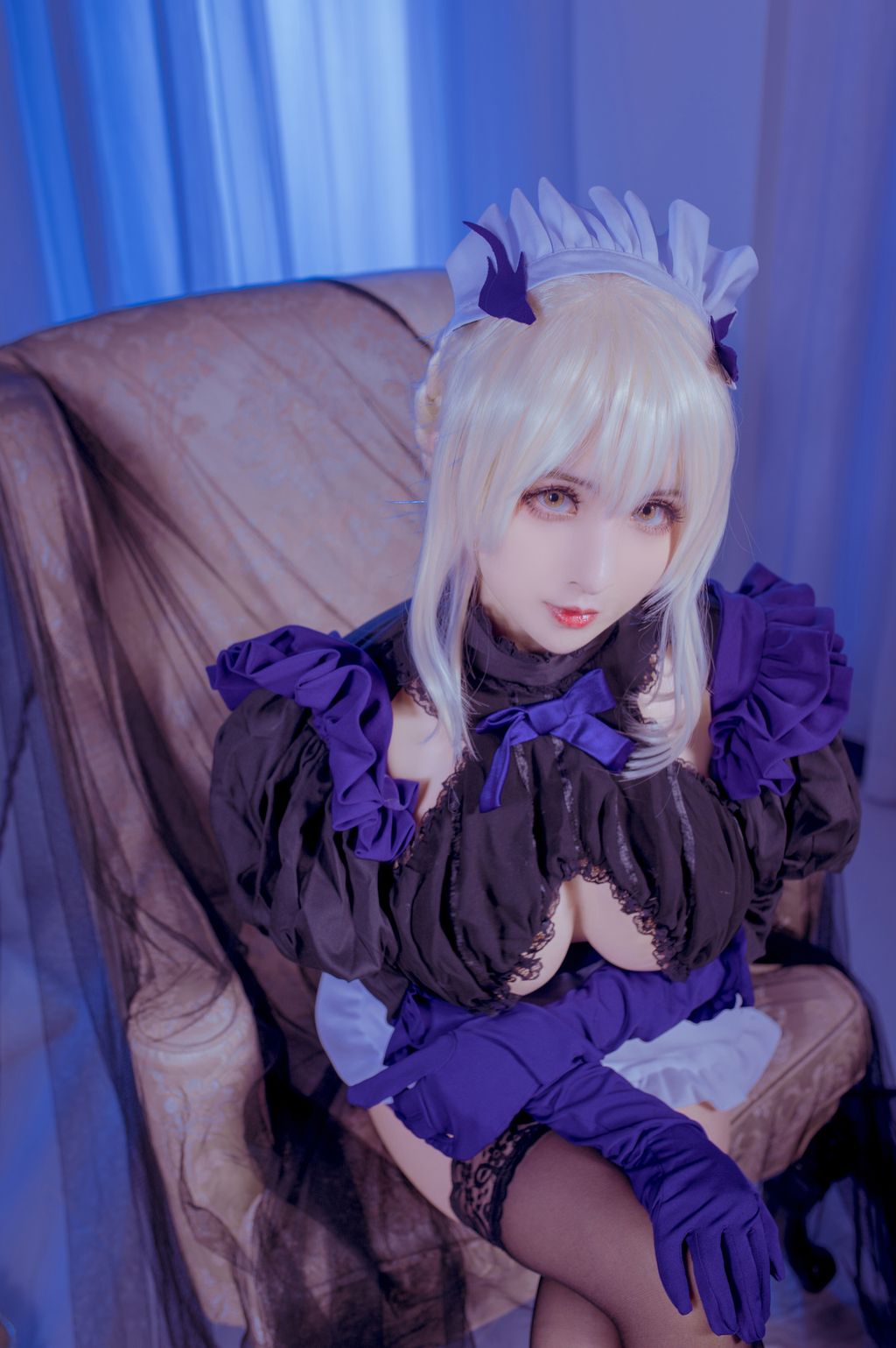 Coser@rioko凉凉子 Vol.022_ 黑枪呆女仆 [26P]