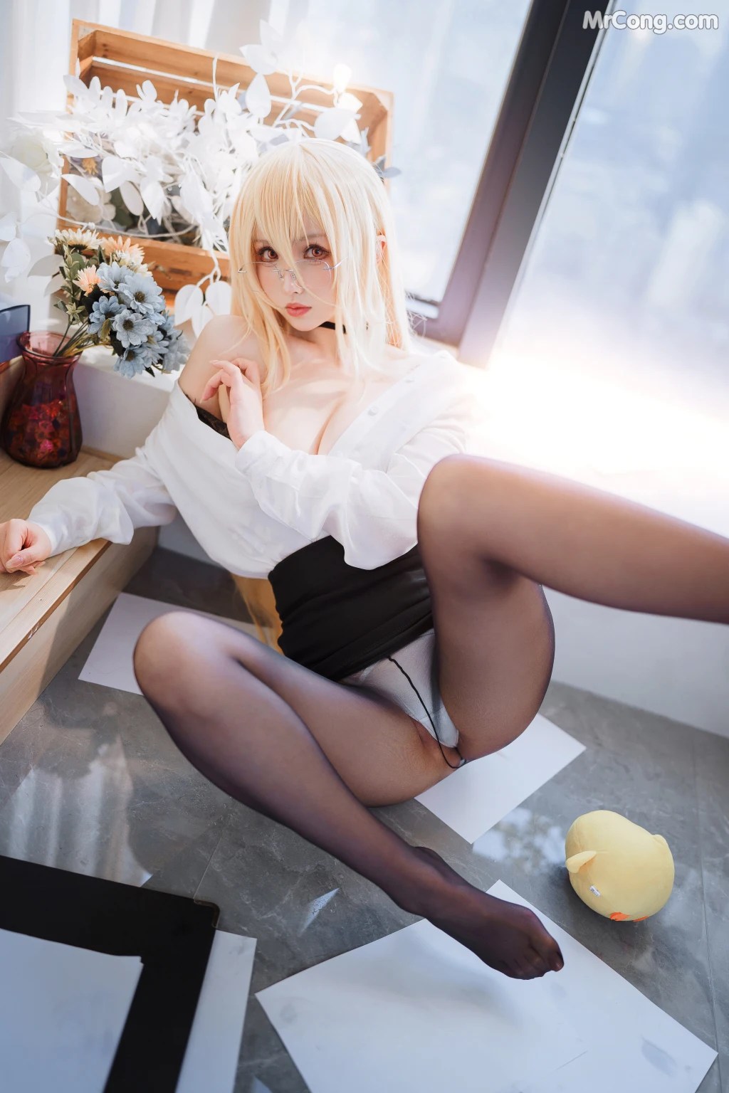 Coser@rioko凉凉子 Vol.113_ 碧蓝航线 冤仇 办公室的意外 [35P]