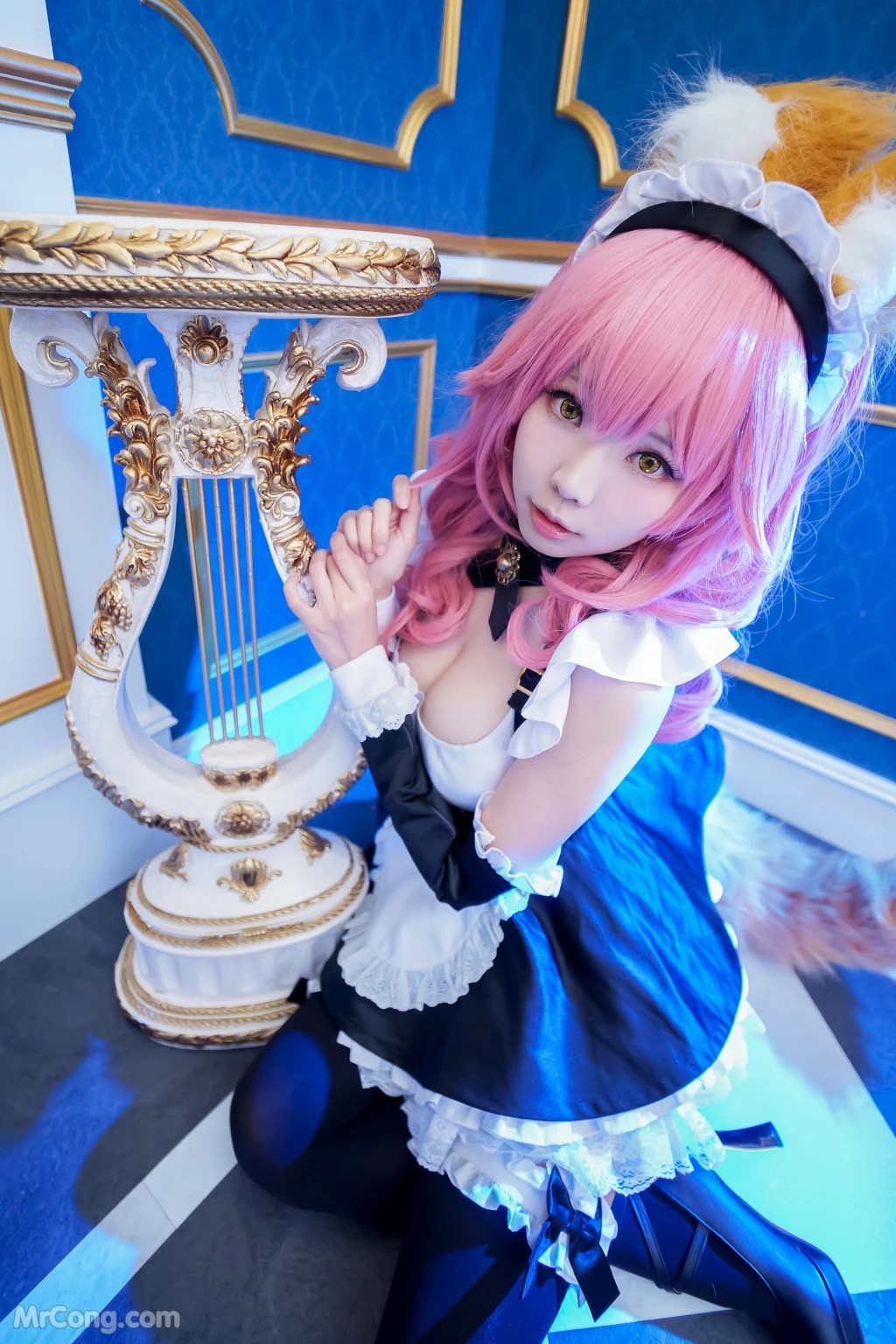 Coser@Ely_eee (ElyEE子)_ 玉藻前女仆 [45P]