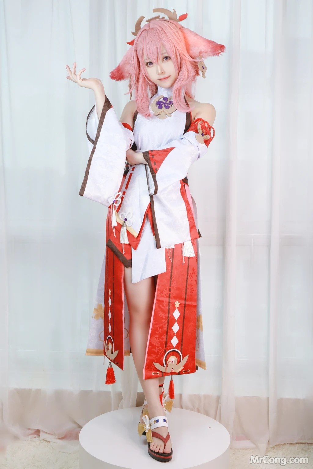 Coser@Asagiriai (愛ちゃん)_ 原神 八重神子 [35P]