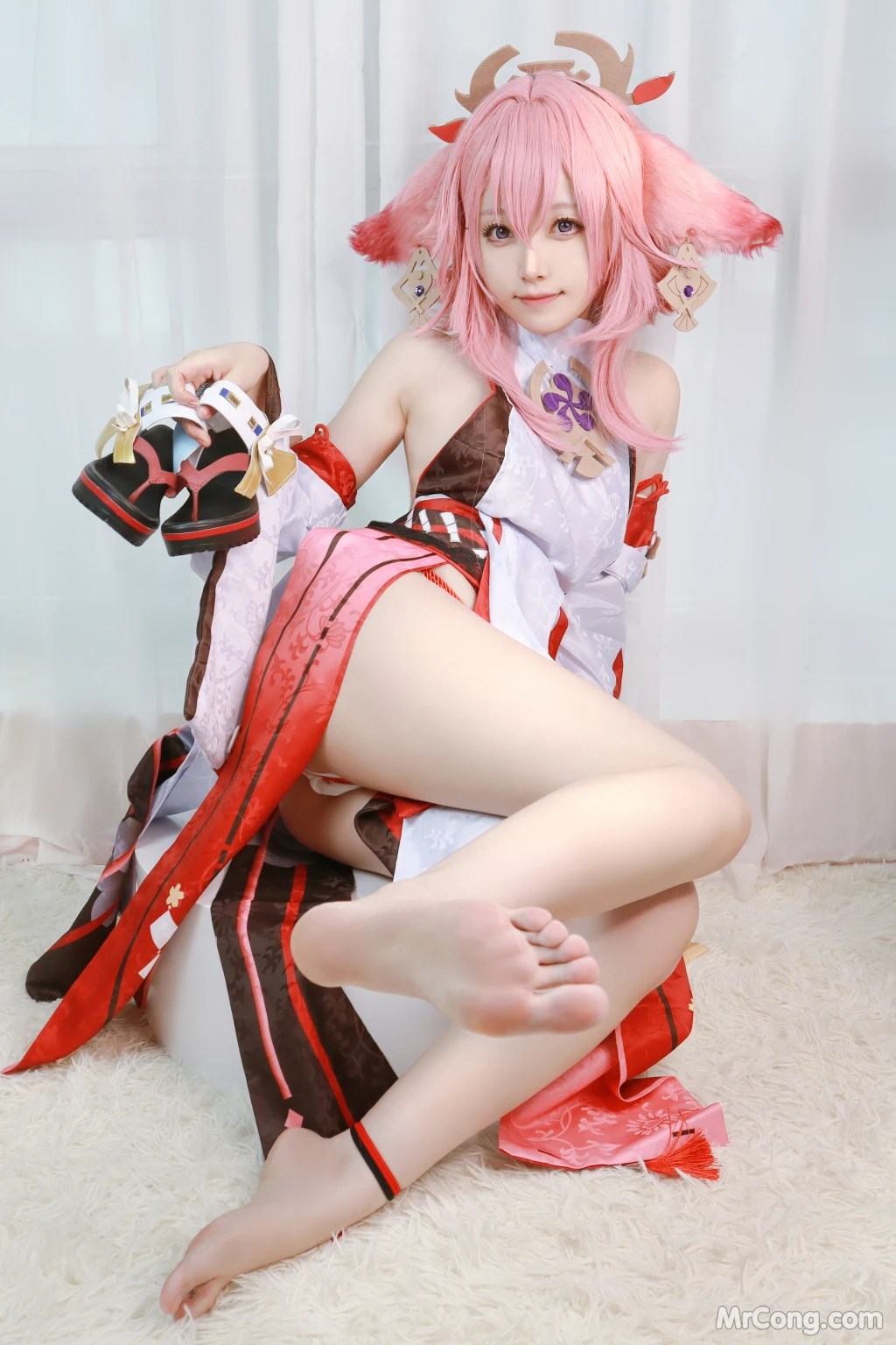 Coser@Asagiriai (愛ちゃん)_ 原神 八重神子 [35P]