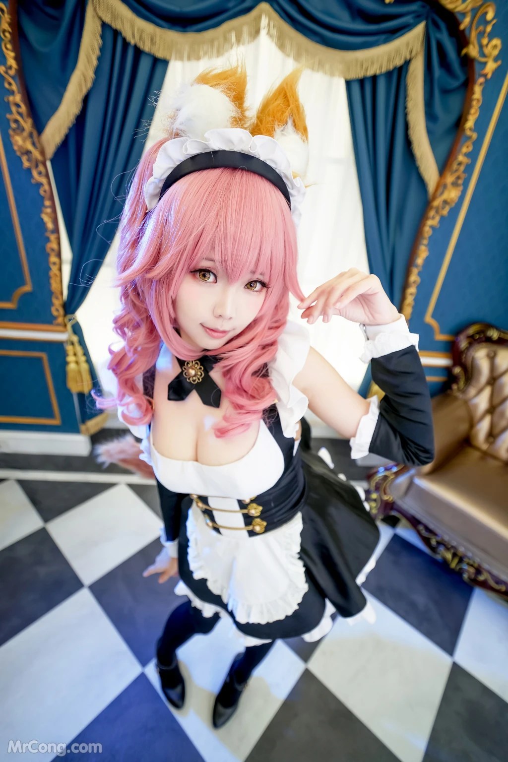 Coser@Ely_eee (ElyEE子)_ 玉藻前女仆 [45P]