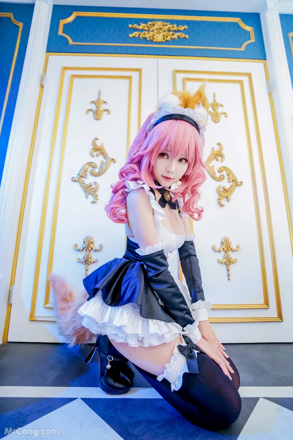 Coser@Ely_eee (ElyEE子)_ 玉藻前女仆 [45P]