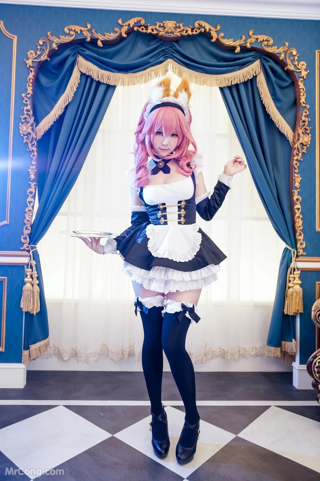 Coser@Ely_eee (ElyEE子)_ 玉藻前女仆 [45P]