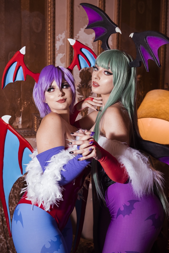 Valentina Kryp & GirlOfNox – Morrigan & Lilith