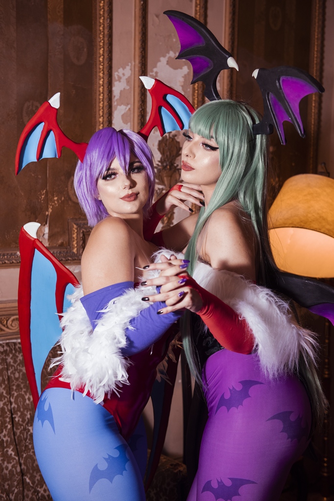 Valentina Kryp & GirlOfNox – Morrigan & Lilith