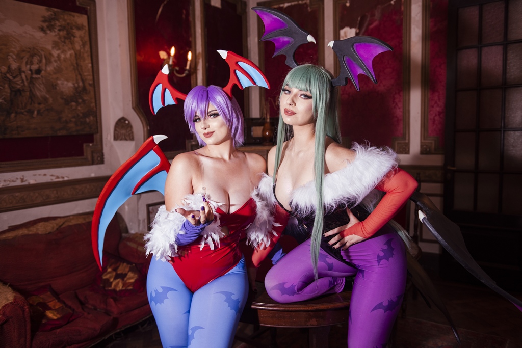 Valentina Kryp & GirlOfNox – Morrigan & Lilith