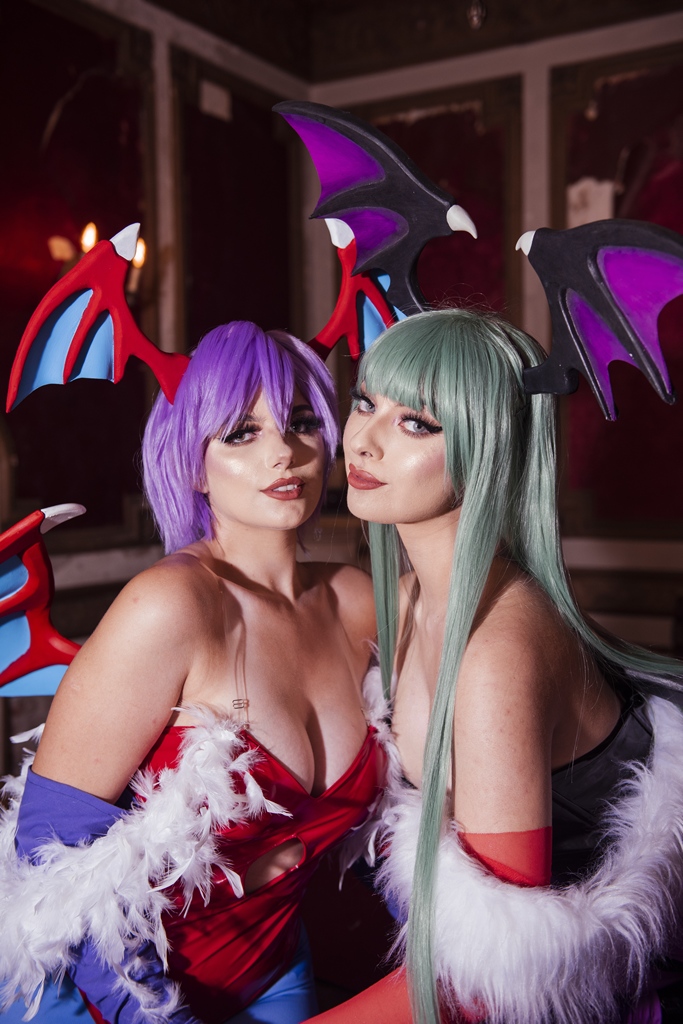 Valentina Kryp & GirlOfNox – Morrigan & Lilith