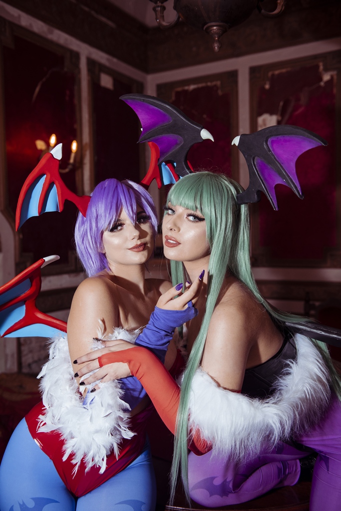 Valentina Kryp & GirlOfNox – Morrigan & Lilith