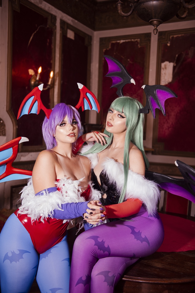 Valentina Kryp & GirlOfNox – Morrigan & Lilith