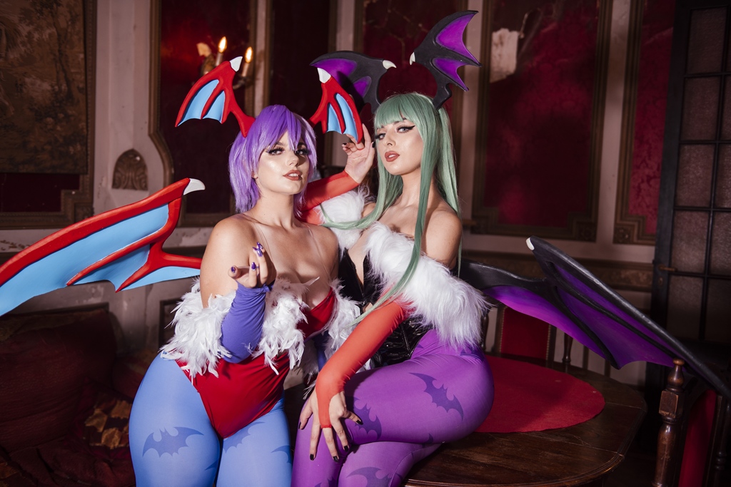 Valentina Kryp & GirlOfNox – Morrigan & Lilith