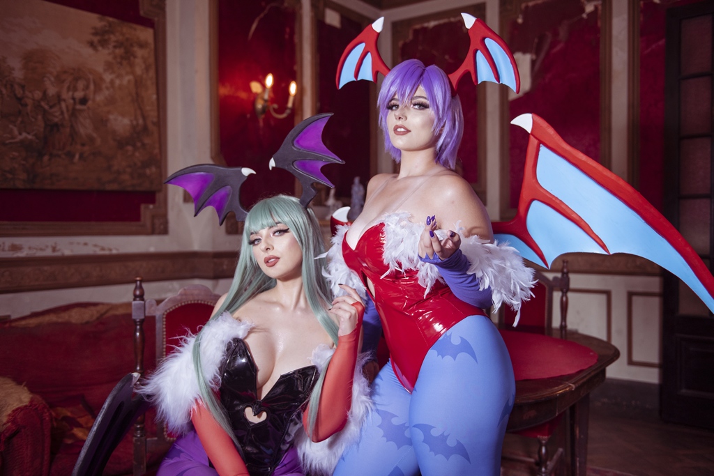 Valentina Kryp & GirlOfNox – Morrigan & Lilith