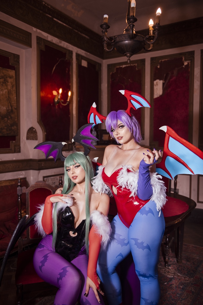 Valentina Kryp & GirlOfNox – Morrigan & Lilith