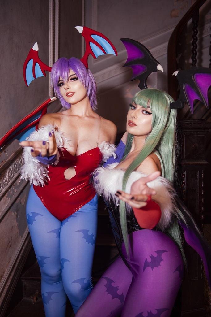 Valentina Kryp & GirlOfNox – Morrigan & Lilith