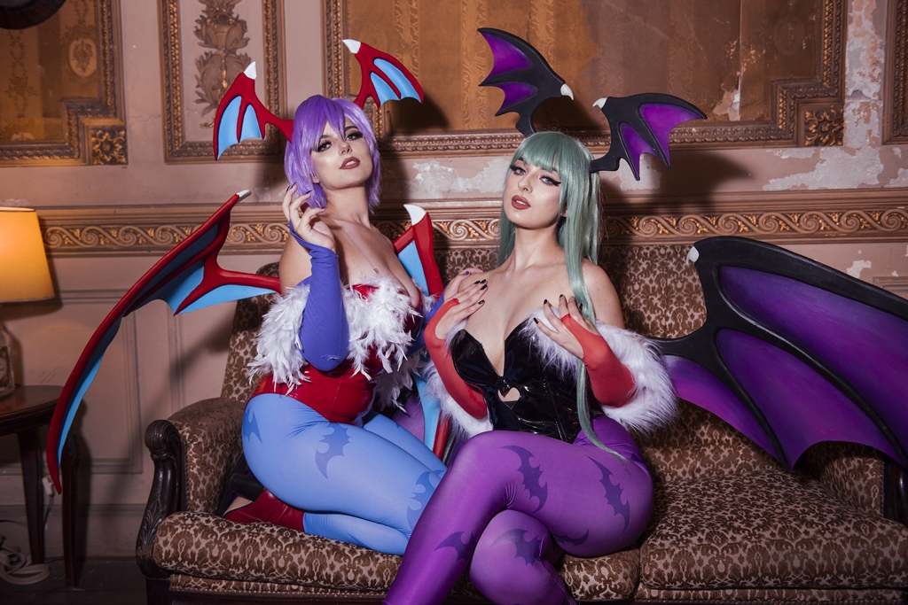 Valentina Kryp & GirlOfNox – Morrigan & Lilith