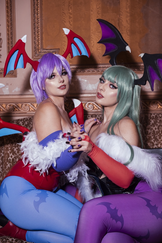 Valentina Kryp & GirlOfNox – Morrigan & Lilith