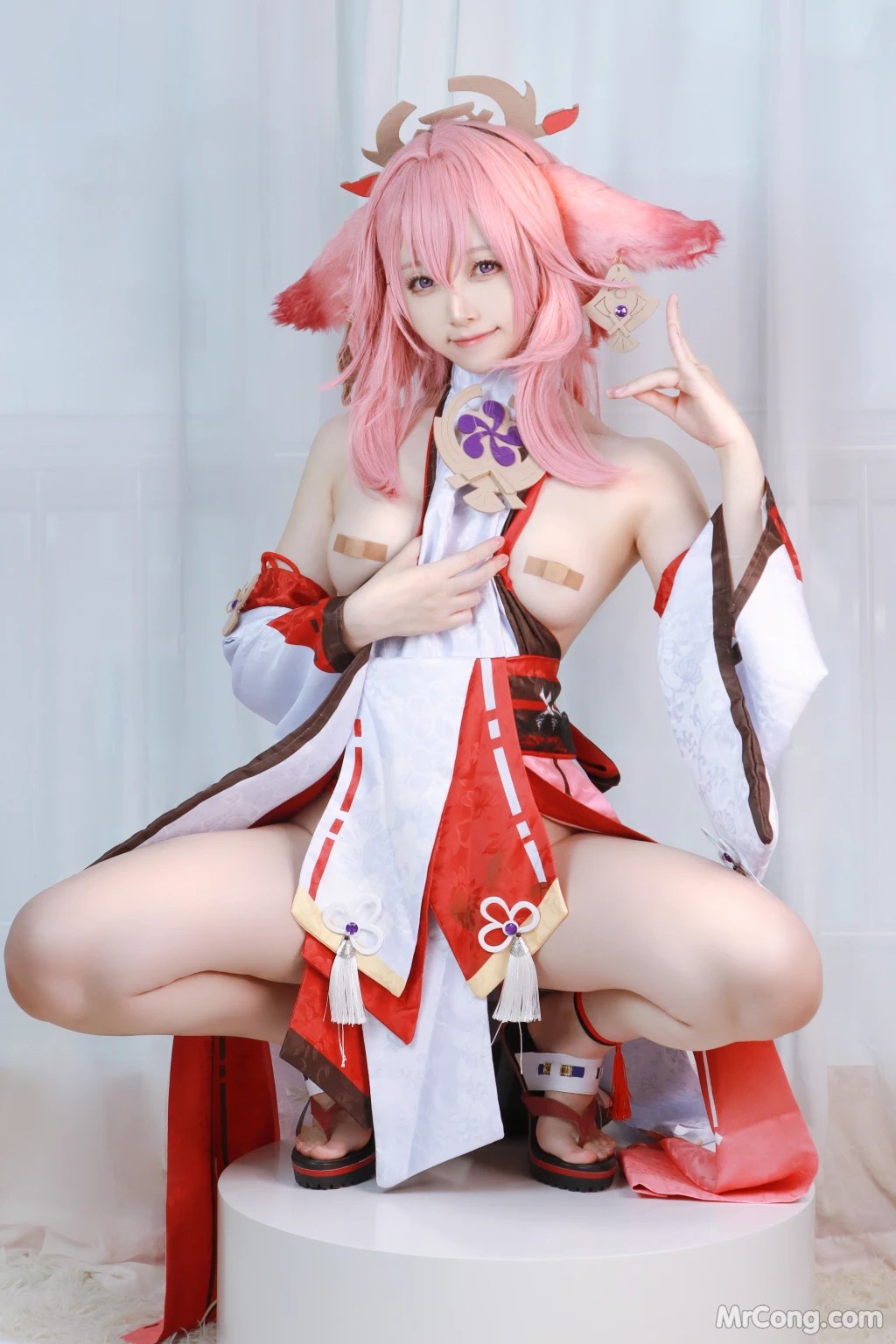 Coser@Asagiriai (愛ちゃん)_ 原神Yae Miko [35P]