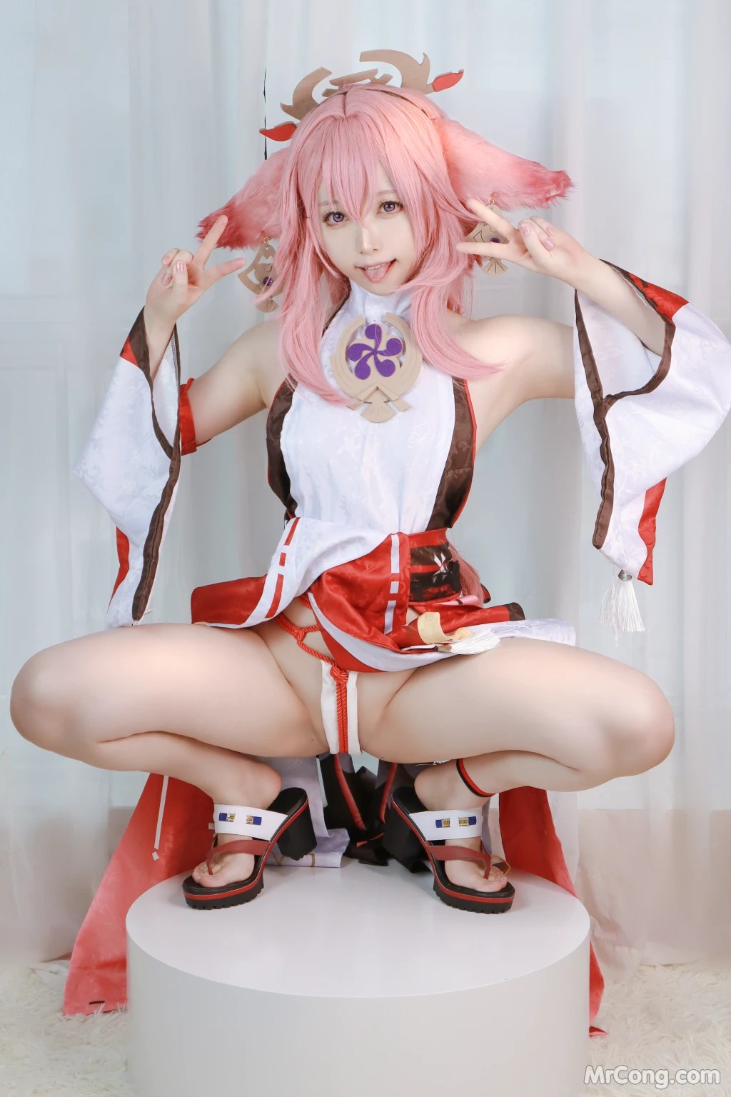 Coser@Asagiriai (愛ちゃん)_ 原神Yae Miko [35P]