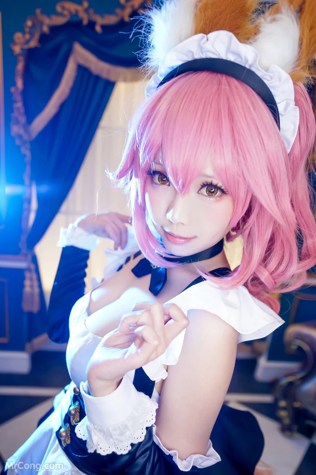 Coser@Ely_eee (ElyEE子)_ 玉藻前女仆 [45P]