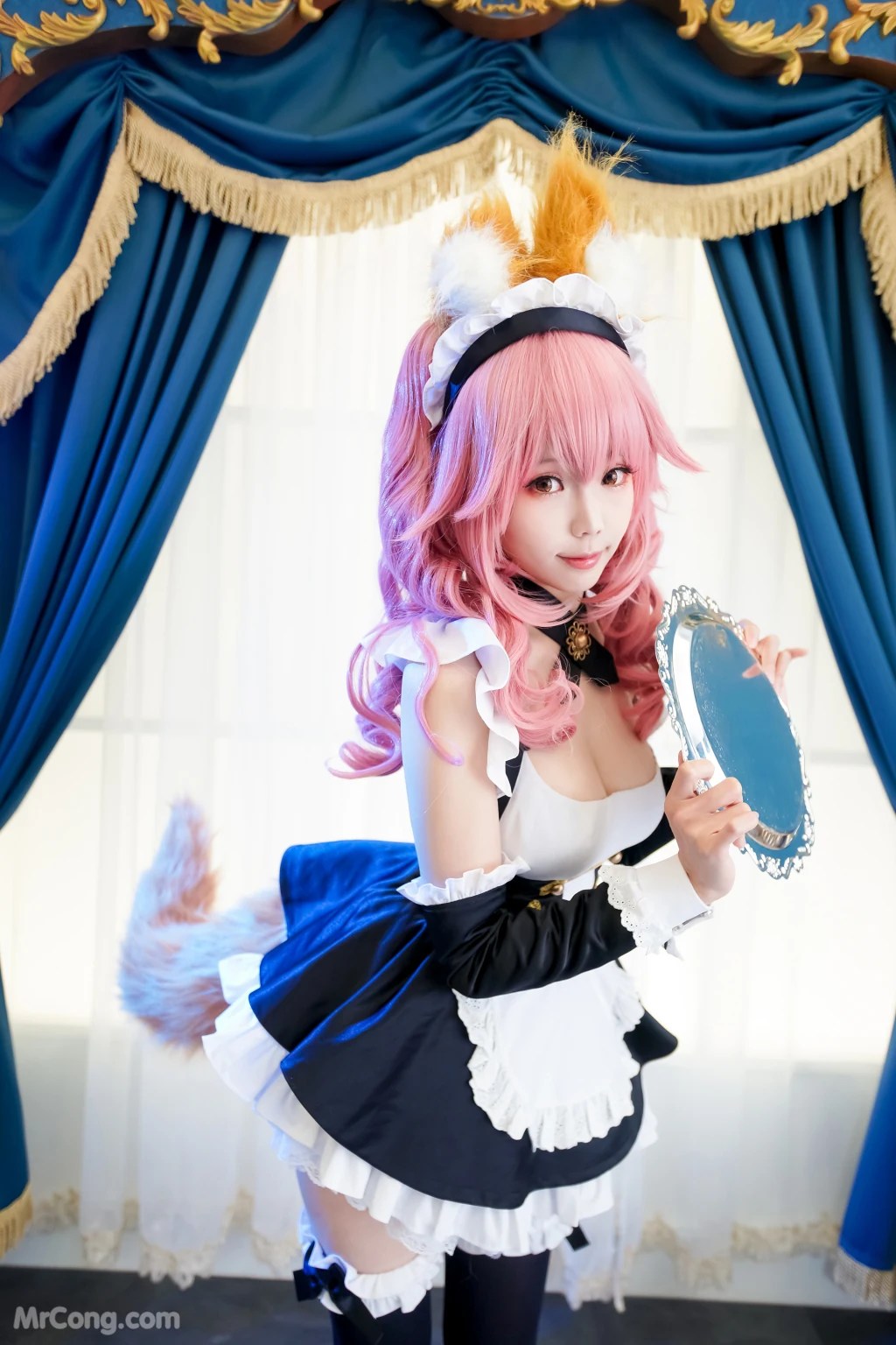 Coser@Ely_eee (ElyEE子)_ 玉藻前女仆 [45P]