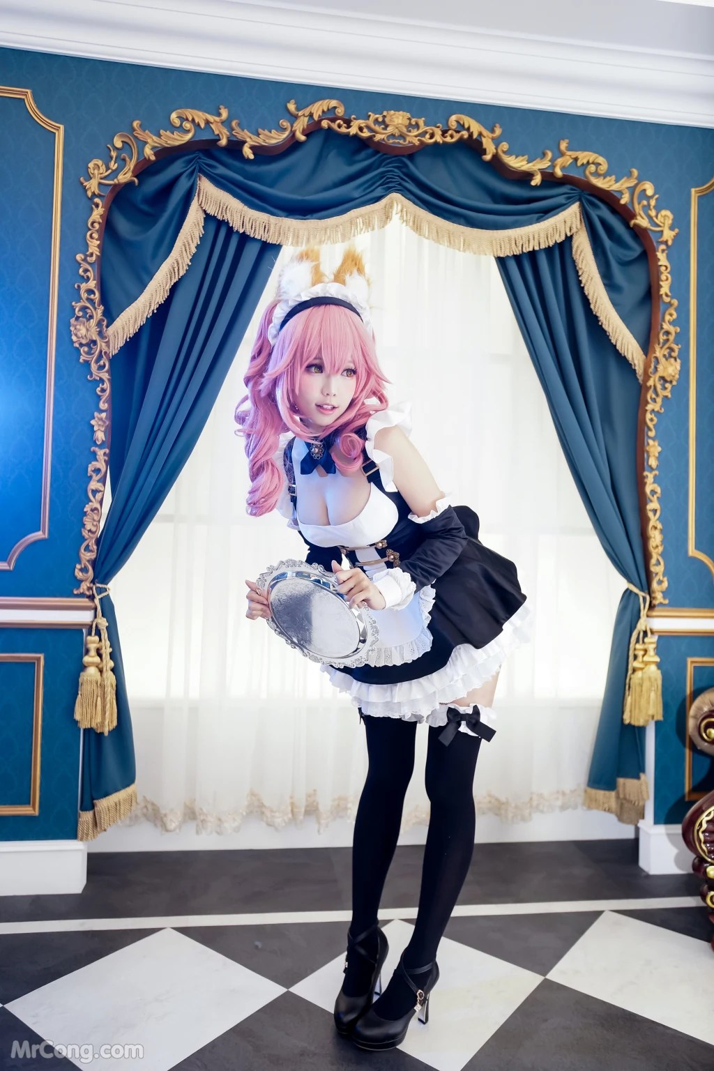 Coser@Ely_eee (ElyEE子)_ 玉藻前女仆 [45P]