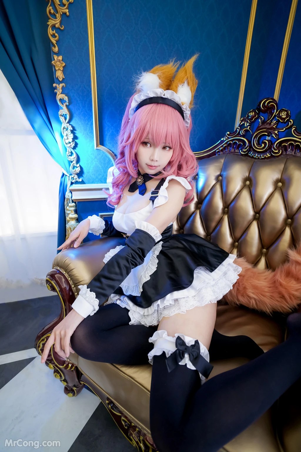 Coser@Ely_eee (ElyEE子)_ 玉藻前女仆 [45P]