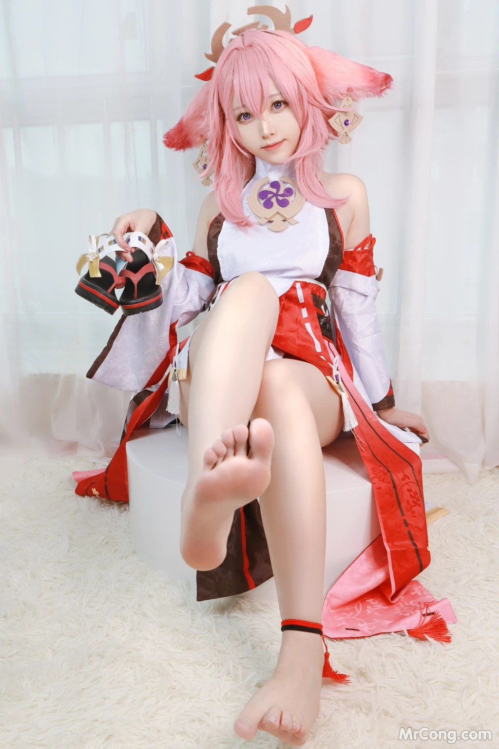 Coser@Asagiriai (愛ちゃん)_ 原神 八重神子 [35P]