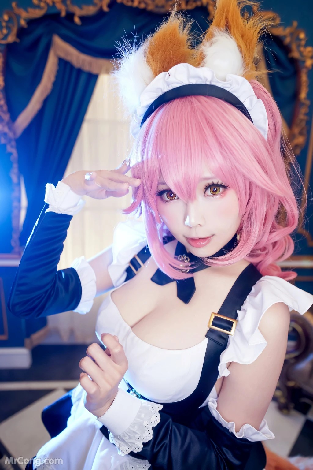 Coser@Ely_eee (ElyEE子)_ 玉藻前女仆 [45P]