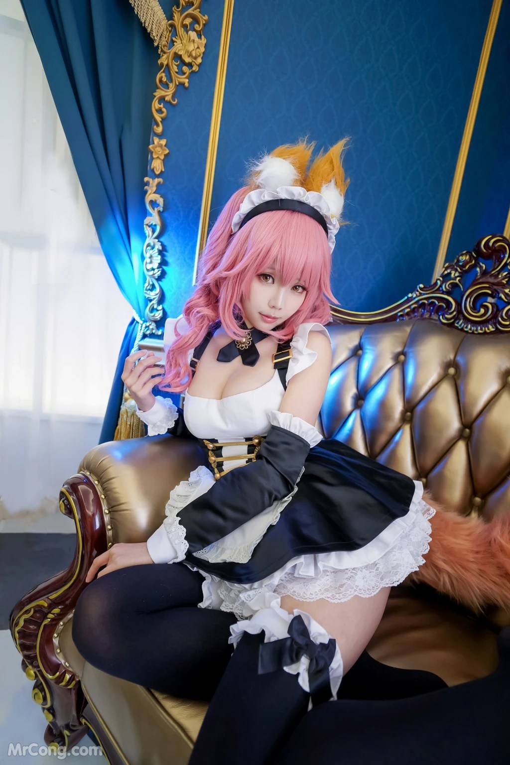 Coser@Ely_eee (ElyEE子)_ 玉藻前女仆 [45P]