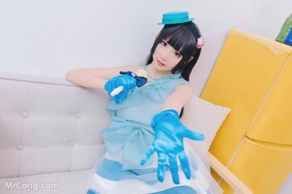 Coser@面饼仙儿 No.026_ 黑猫打歌服 [12P]