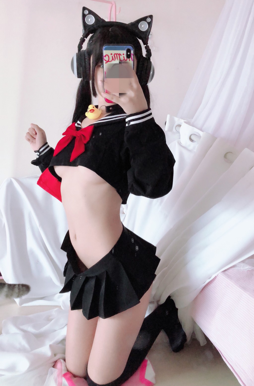 Coser @ 桜 井 宁宁 Vol.022_ 半 乳 制服 概念 [70P]