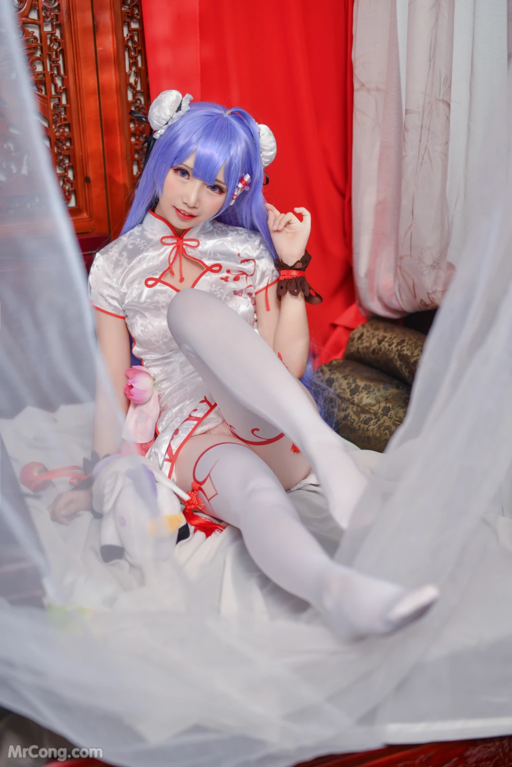 Coser@面饼仙儿 No.020_ 旗袍 [20P]