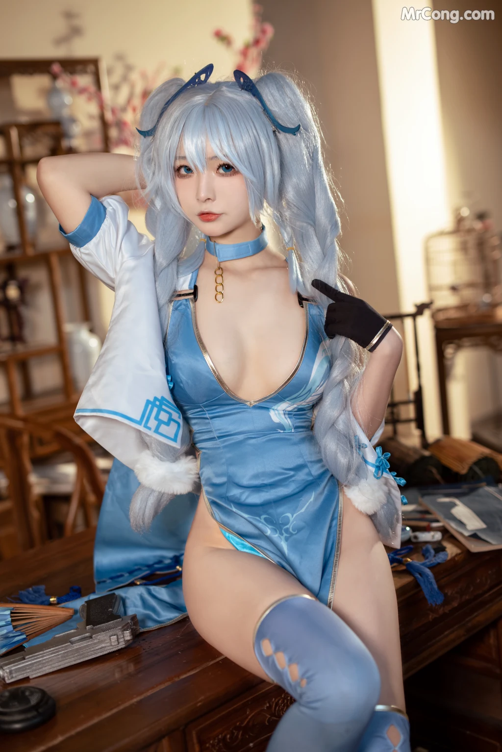 Coser@yuuhui玉汇 No.008_ PA-15 翠雀媚 [31P]