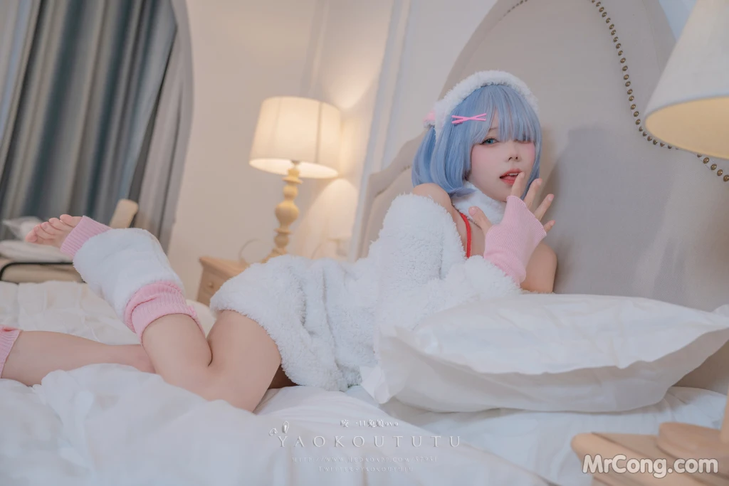 Coser@黏黏团子兔_ T3特典 蕾姆咩咩 [53P]