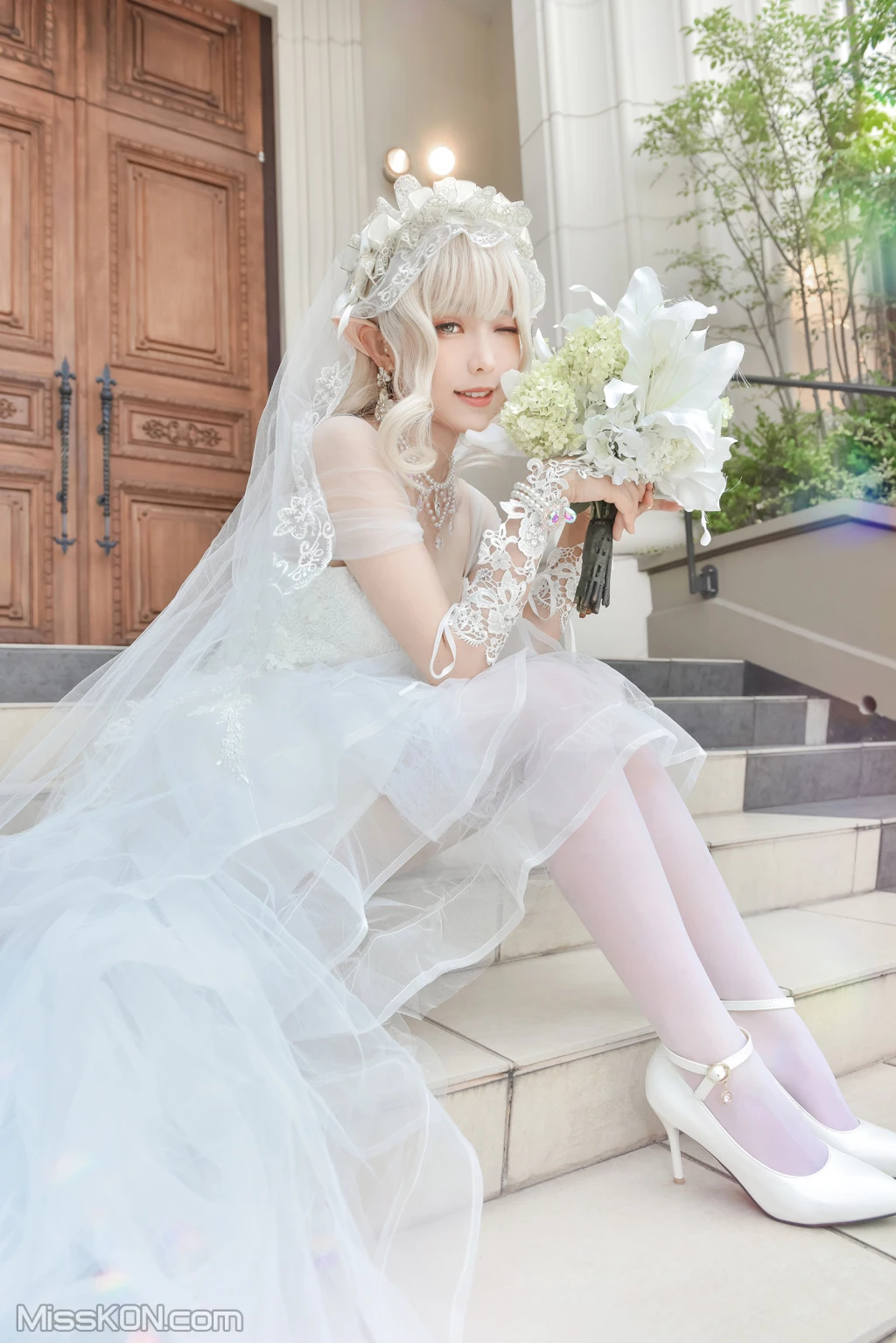 Coser@Ely_eee (ElyEE子)_ Bride & Lingerie [65P]