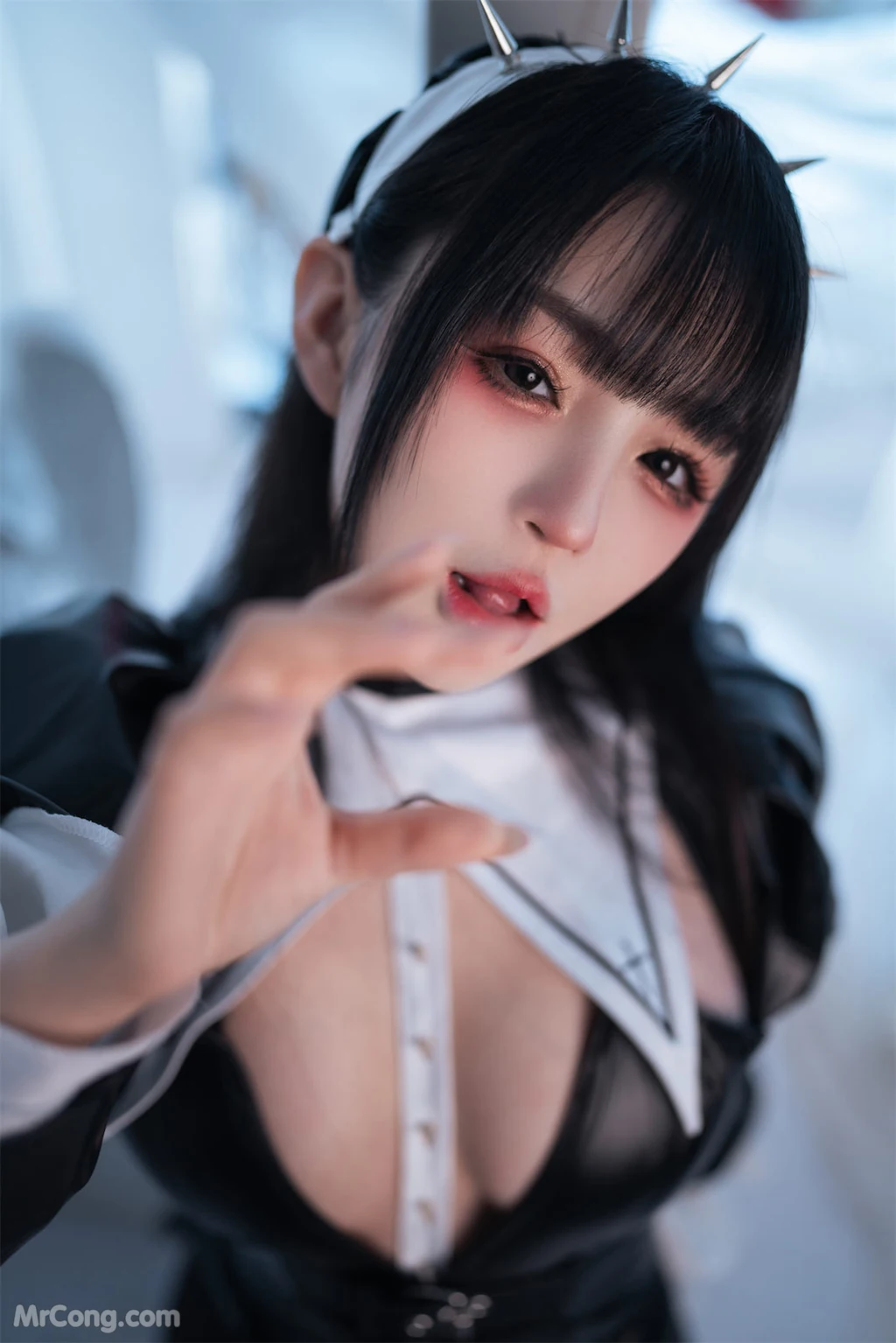 Coser@桜井宁宁 Vol.076_ 皮衣修女 [60P]