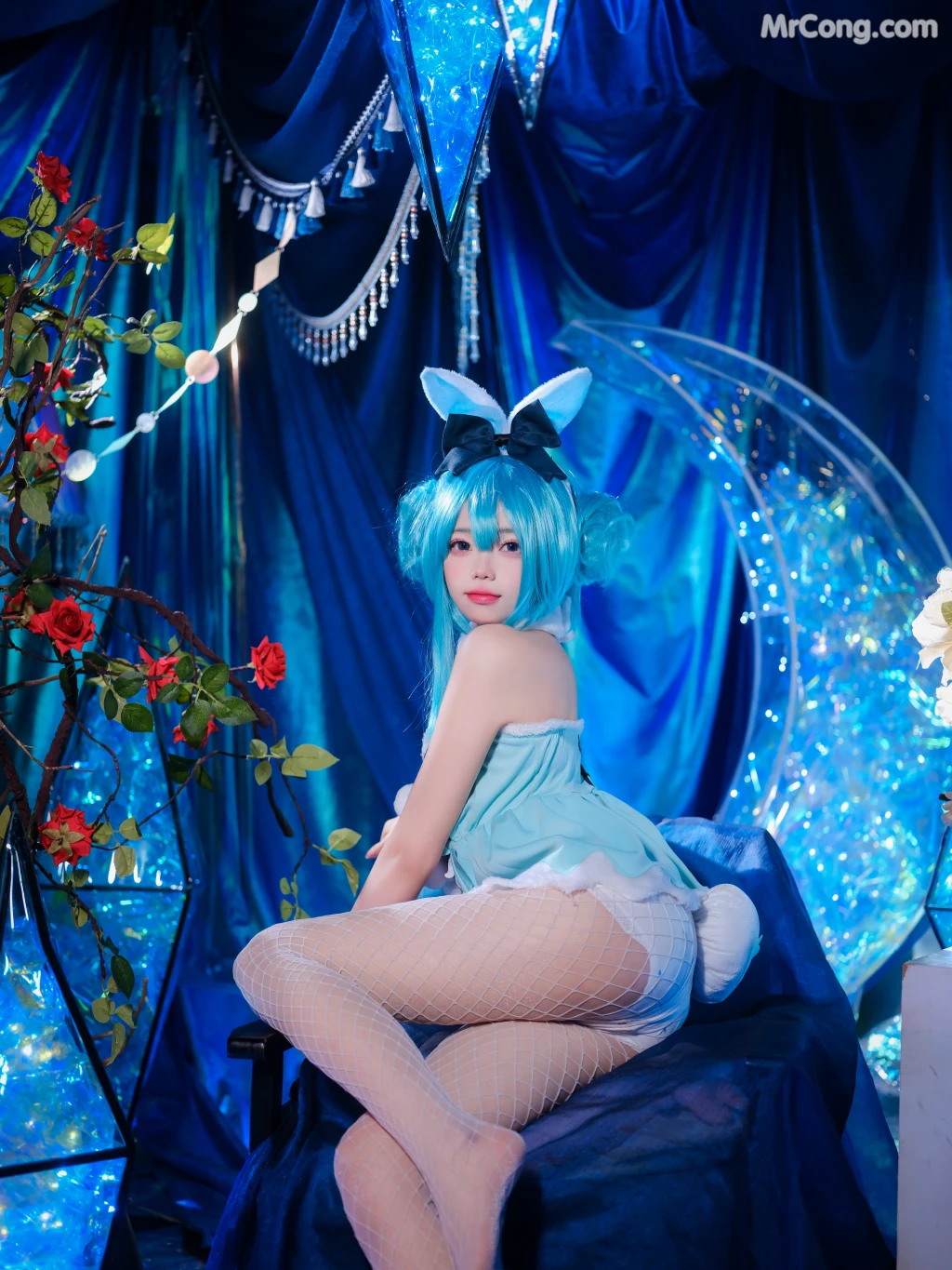 Coser@黏黏团子兔_ MIKU初音未来兔女郎 [13P]