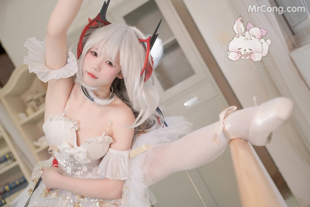 Coser@黏黏团子兔_ W天鹅之舞 [55P]