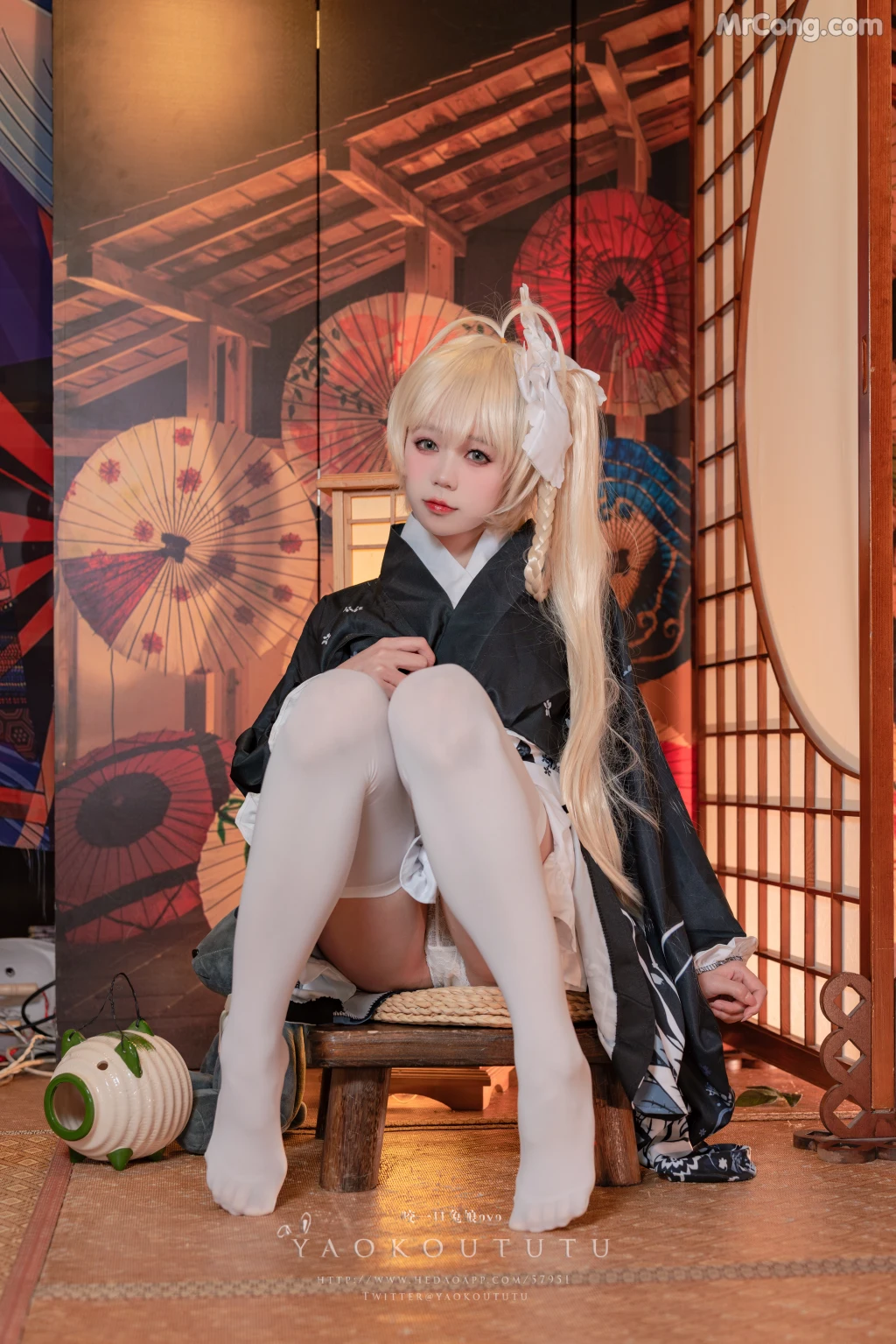 Coser@黏黏团子兔_ 六月T3专属特典『穹妹浴衣』 [42P]