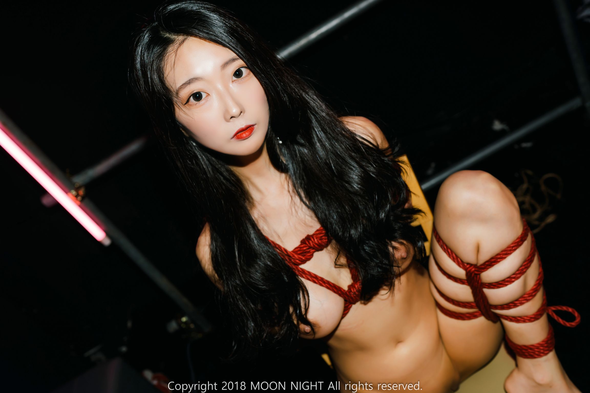 [Moon Night Snap] Mona (모나)_ SM Club Art Bondage [87P]