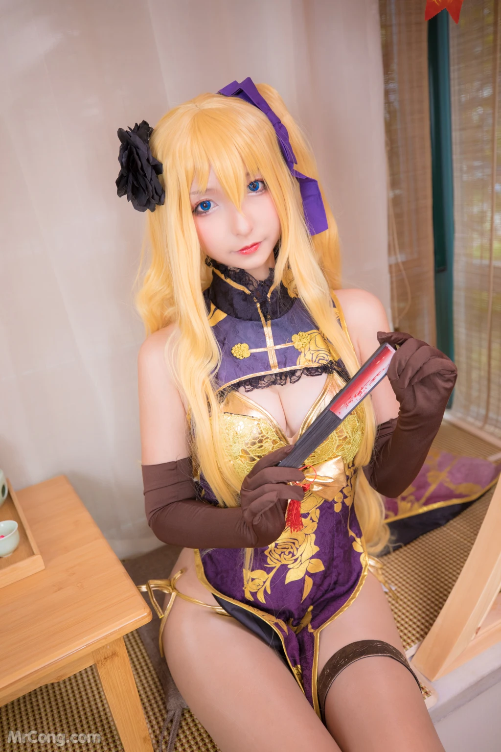 Coser@神楽坂真冬 Vol.058: 绝对企画-夏日双人比基尼《笑颜水时计》