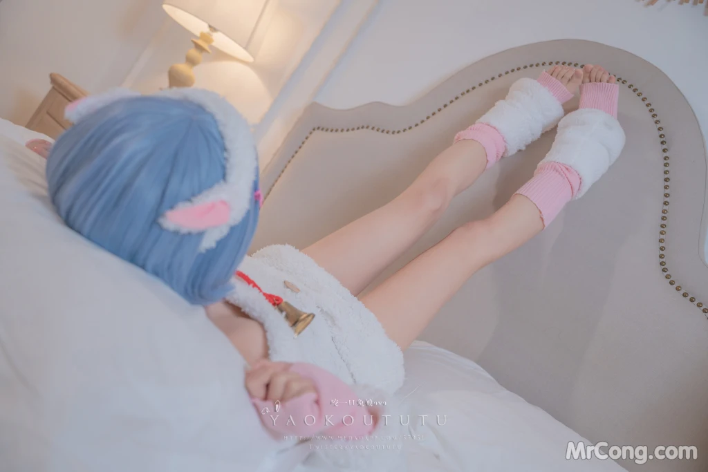 Coser@黏黏团子兔_ T3特典 蕾姆咩咩 [53P]